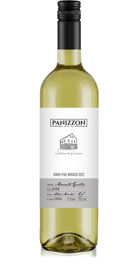 Vinho Fino Branco Moscato Giallo Panizzon