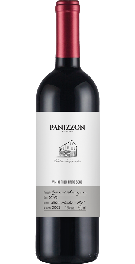 Vinho Tinto Fino Cabernet Sauvignon Panizzon