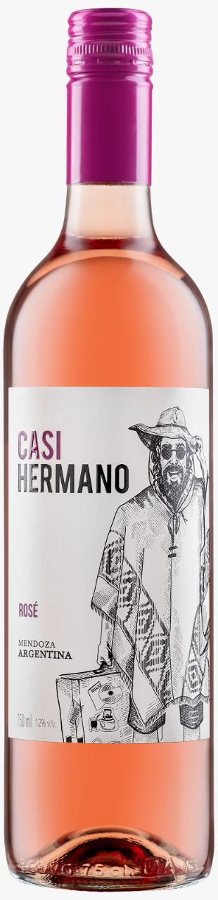 Vinho Meio seco Rosado Casi Hermano 750ml