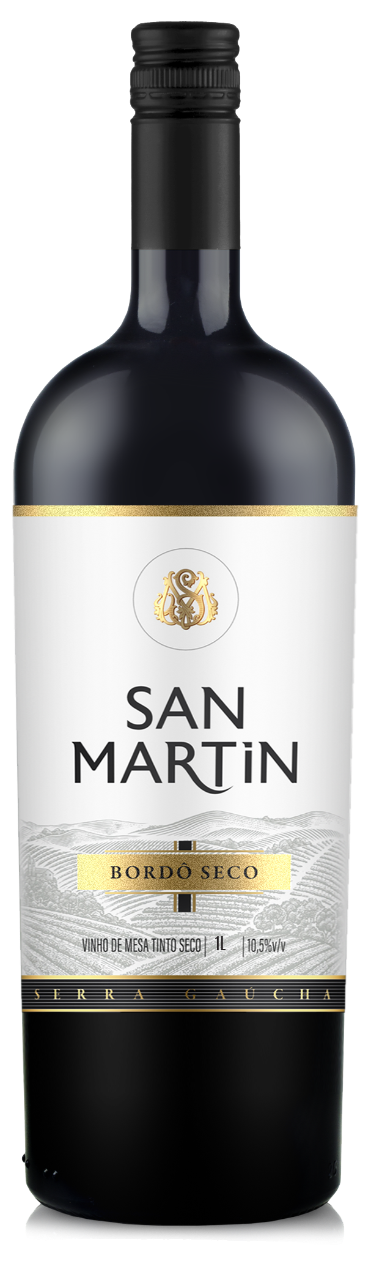 Vinho Tinto Seco Bordô San Martin 1L